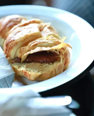 CROISSANT RELLENO CON NUTELLA